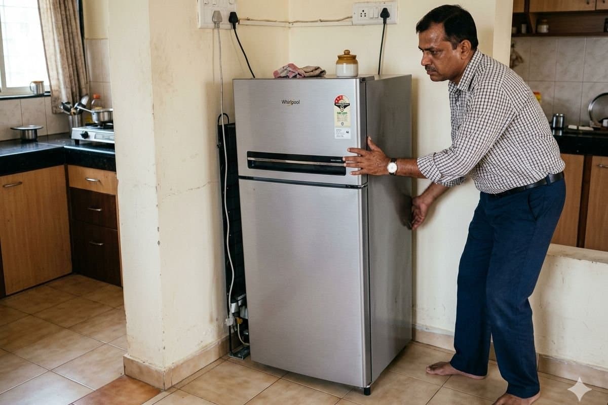 फ्रिज और दीवार के बीच कितने इंच का गैप होना चाहिए? आज जान लें रखने का सही तरीका
