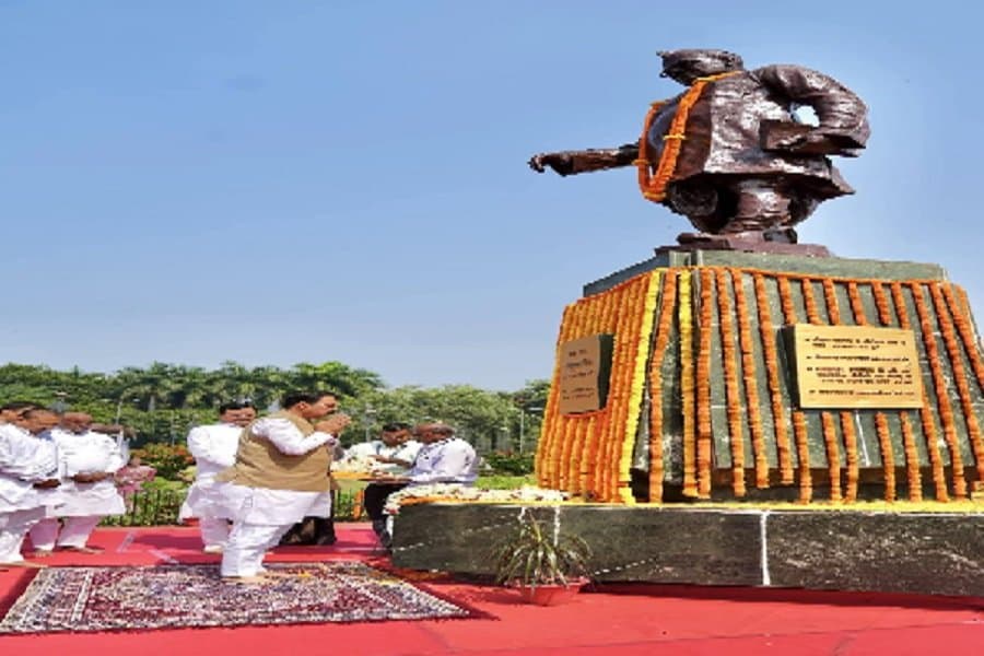 बिहार केसरी श्रीकृष्ण सिंह की जयंती पर संजय सरावगी ने किया नमन