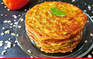 Recipe Tomato pancake breakfast dish Ingredients khana khazana news in hindi