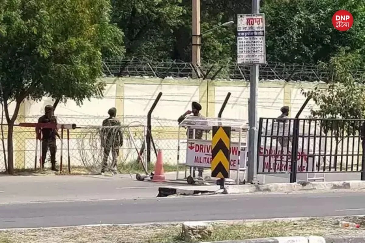 Bathinda Military Station Firing